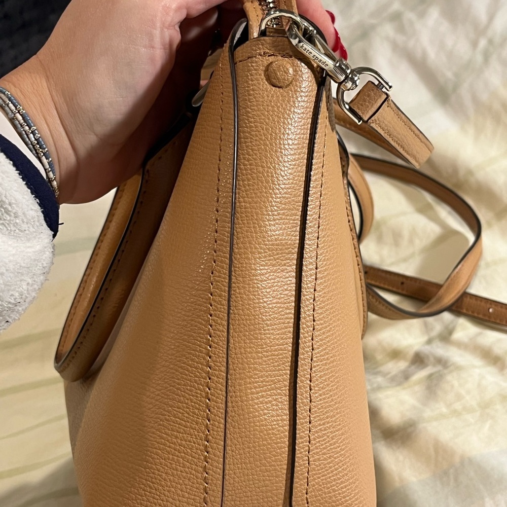Kate Spade Crossbody Bag in Tan or Camel color - Picture 7 of 15